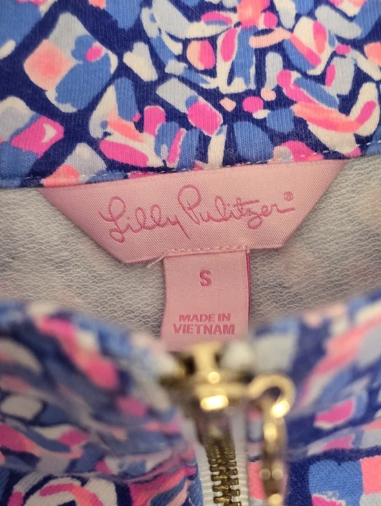 Lilly Pulitzer Skipper Quarter-Zip Pullover - Picture 3 of 6